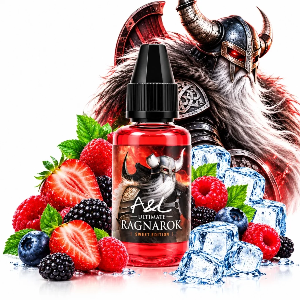 Flacon de concentré Ragnarok 30ml gamme Ultimate par A&L Arômes et Liquides