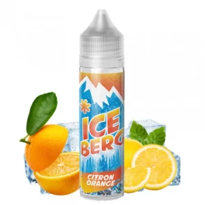 Flacon d'e-liquide Citron Orange Iceberg 50ml par Liquidelab