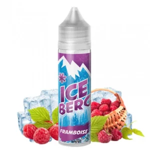 Flacon d e-liquide Framboise Iceberg 50ml Liquidelab shortfill fruite frais