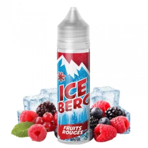 Flacon d e-liquide Fruits Rouges Iceberg 50ml Liquidelab shortfill