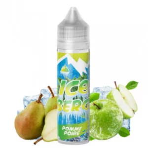 Flacon de e-liquide Pomme Poire Iceberg Liquidelab format 50ml