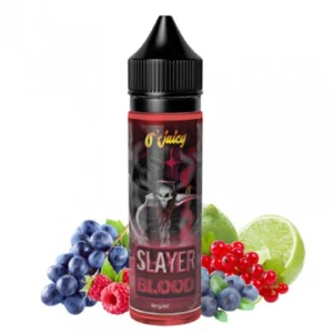 Flacon de eliquide Slayer Blood 50ml Blood by Liquidelab fruits rouges et raisin