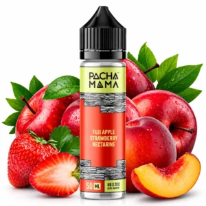 Flacon d'e-liquide Fuji Apple Strawberry Nectarine 50ml Pachamama par Charlie's Chalk Dust