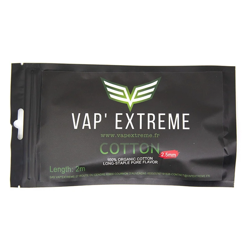 Cotton Vap’Extrem – 100% organique 2.5 mm (2m)