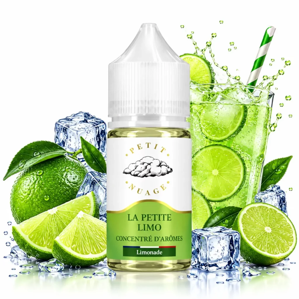 Flacon de concentré La Petite Limo 30ml Petit Nuage pour e-liquide DIY