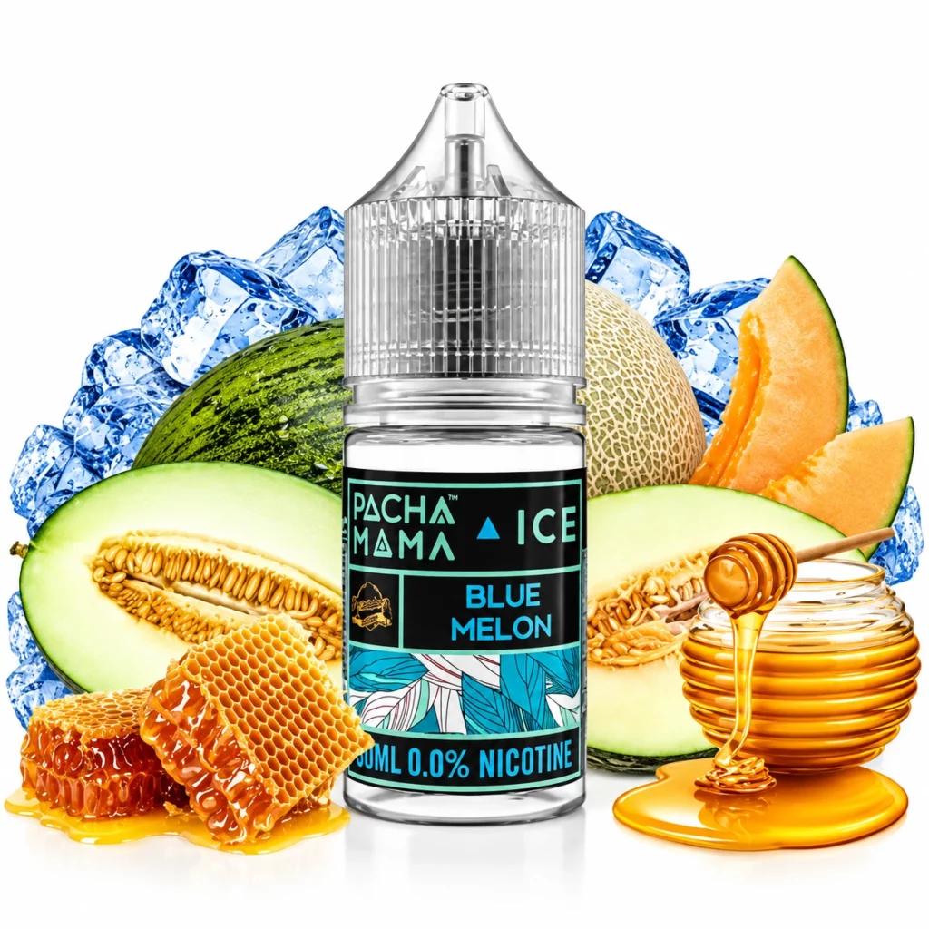 Flacon de concentré Ice Blue Melon Pachamama 30ml arôme DIY pour e-liquide