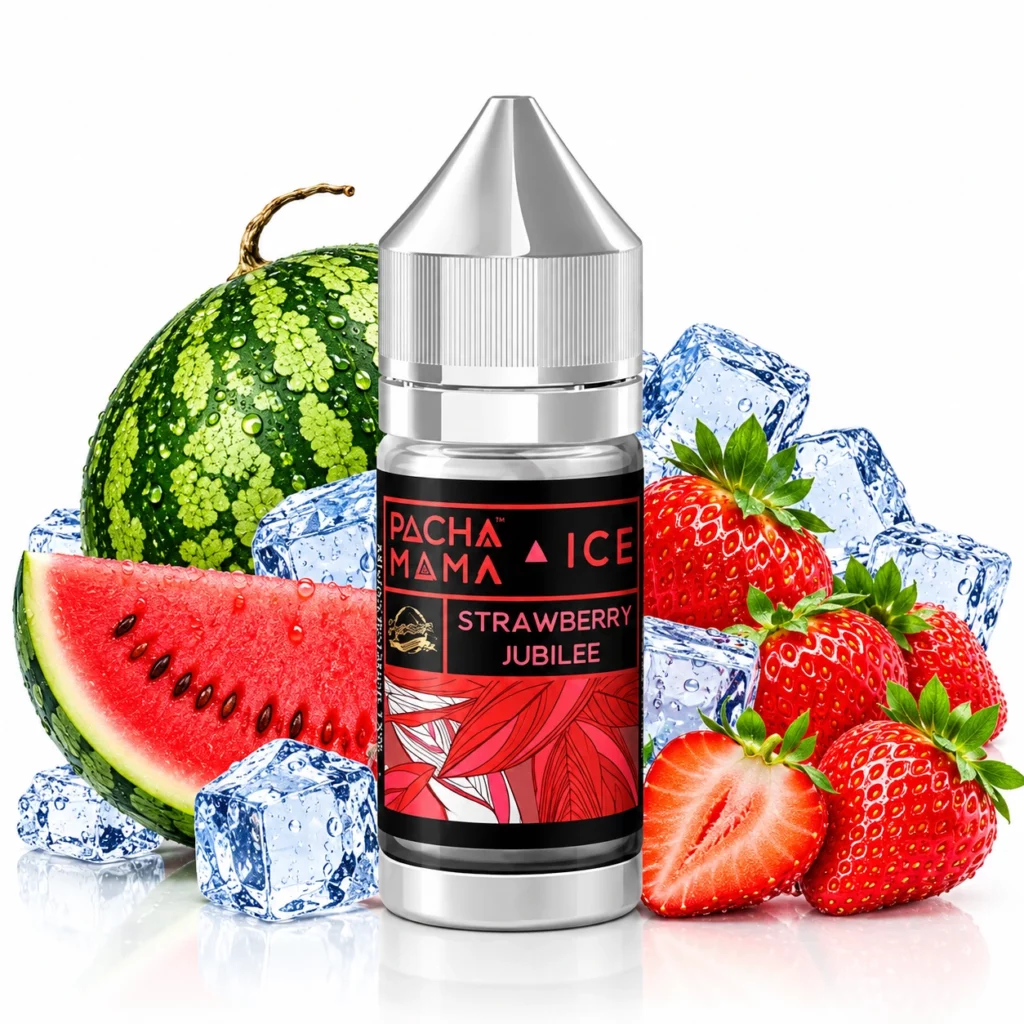 Flacon de concentré arôme DIY Ice Strawberry Jubilee Pachamama 30ml