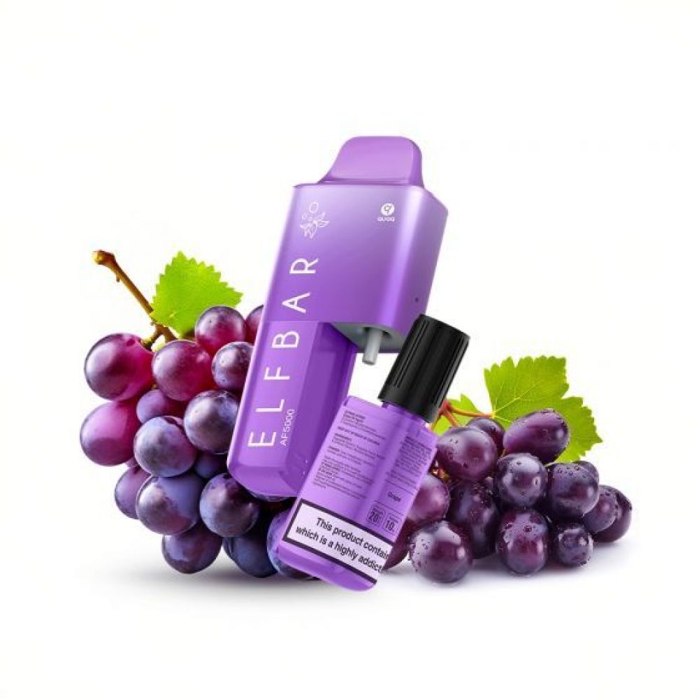 Kit ELFBAR – AF5000 Grape 20mg