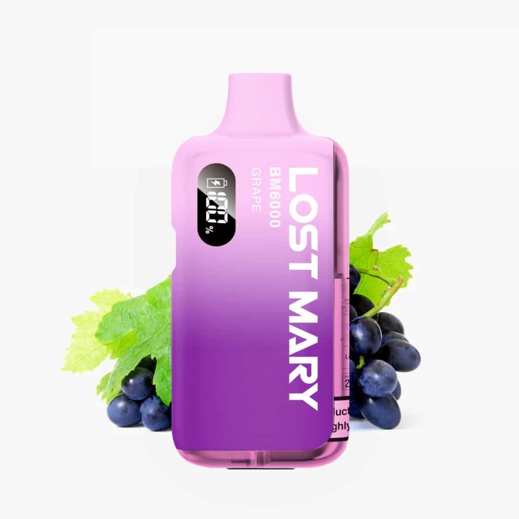 Kit Elfbar – Lost Mary BM6000 Grape 20mg