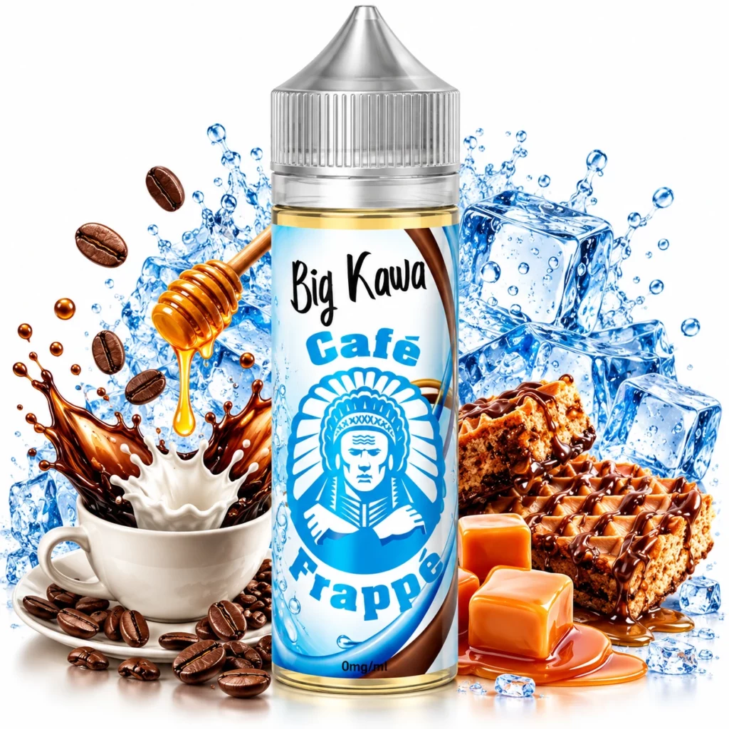 Flacon e-liquide Café Frappé Big Kawa 50ml par Liquidelab
