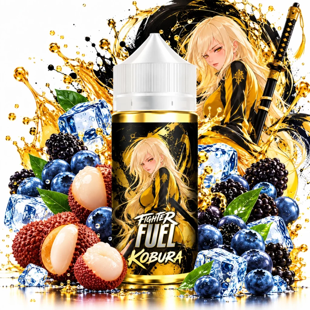 Flacon d'e-liquide Kobura Fighter Fuel 100 ml par Maison Fuel