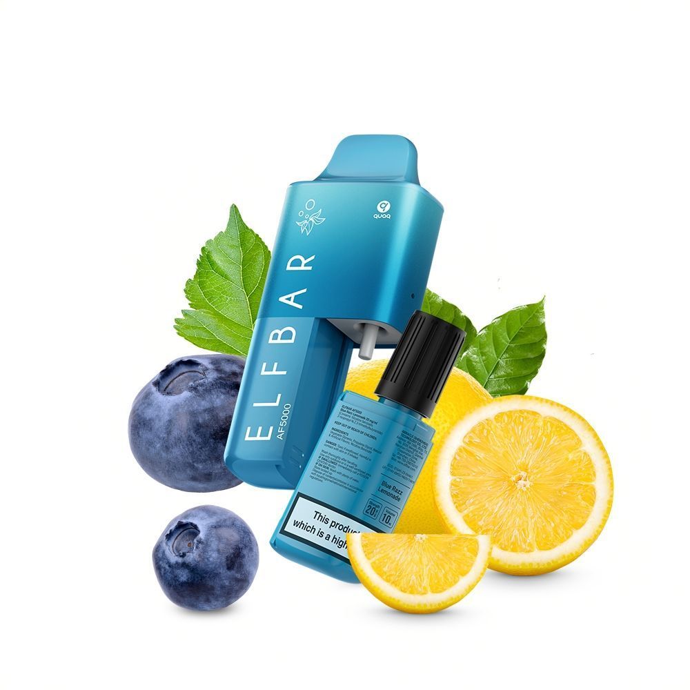 Kit ELFBAR – AF5000 Blue Razz Lemonade 20mg