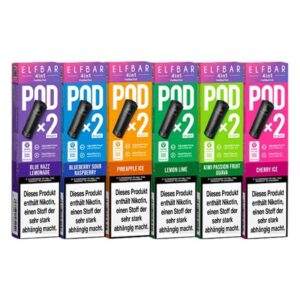 Cartouche Elfbar – Pod 4in1 2ml 20mg (2x)