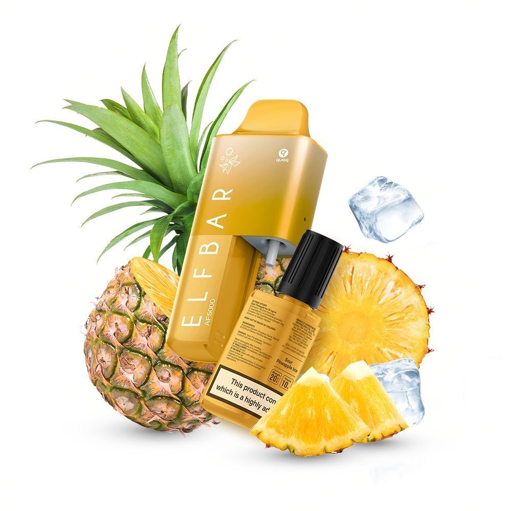 Kit ELFBAR – AF5000 Sour Pineapple Ice 20mg