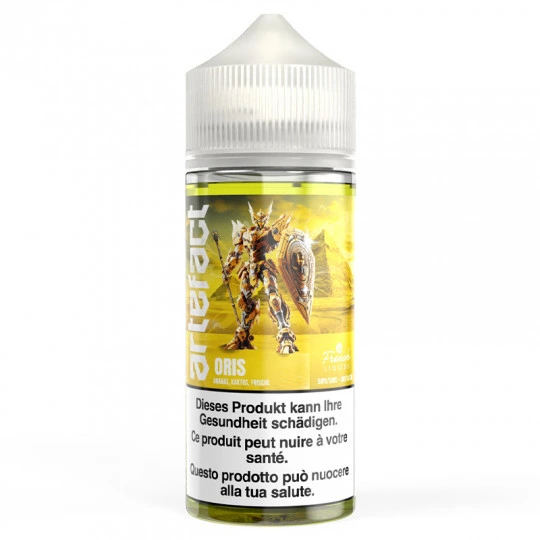 Flacon de e-liquide Oris Artefact 100ml Le French Liquide saveur ananas cactus frais