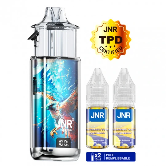 Puff Falcon Infinity 55K Blueberry Sour Raspberry JNR avec ses deux fioles de 10ml