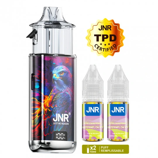 Puff Falcon Infinity 55K Strawberry Watermelon Ice JNR avec 2 fioles de 10ml