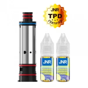Résistance Falcon Infinity 55K Blueberry Raspberry Cherry JNR livrée avec deux flacons de 10ml