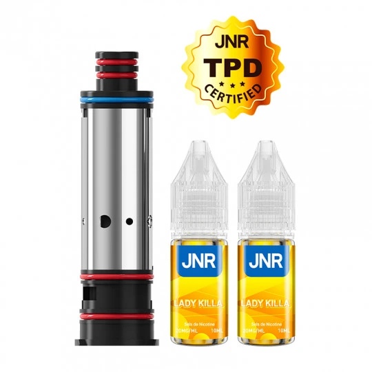 Pack résistance Falcon Infinity 55K Lady Killa JNR avec 2 fioles de 10 ml