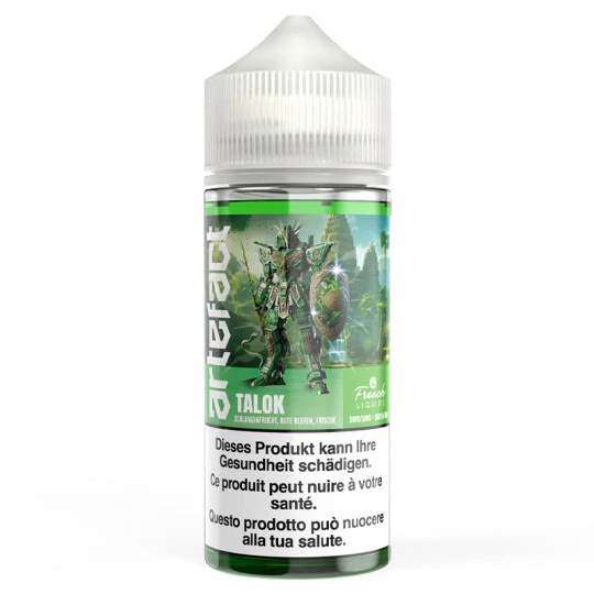 Flacon d'e-liquide Talok Artefact 100ml par Le French Liquide saveur fruit du serpent et fruits rouges