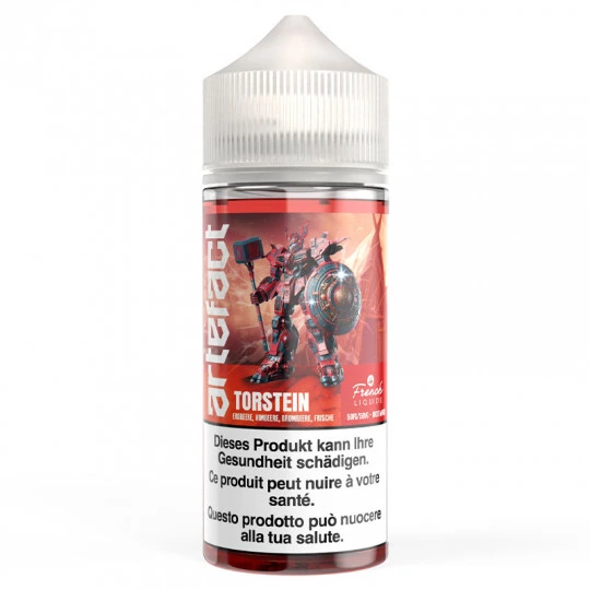 Flacon d e-liquide Torstein Artefact 100ml Le French Liquide aux fruits rouges frais