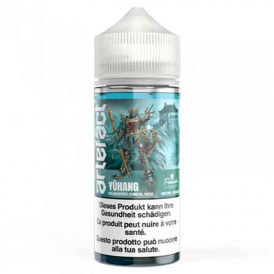 Flacon d e-liquide Yuhang Artefact 100ml par Le French Liquide saveur fruit du serpent et mure fraiche